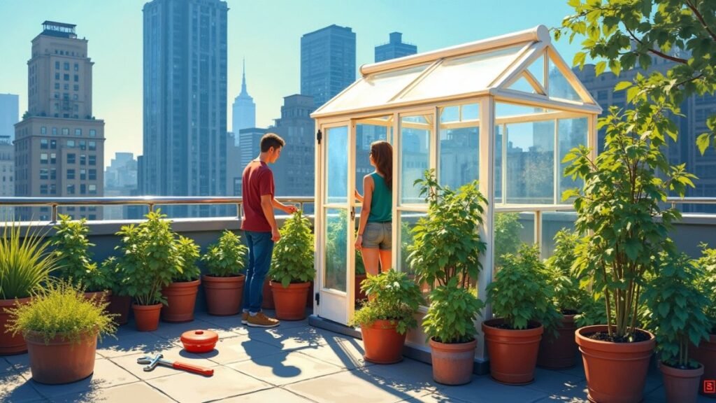Build This $499 Urban Greenhouse Anywhere — No Yard, No Problem! 3 Build This $499 Urban Greenhouse Anywhere — No Yard, No Problem! (2)