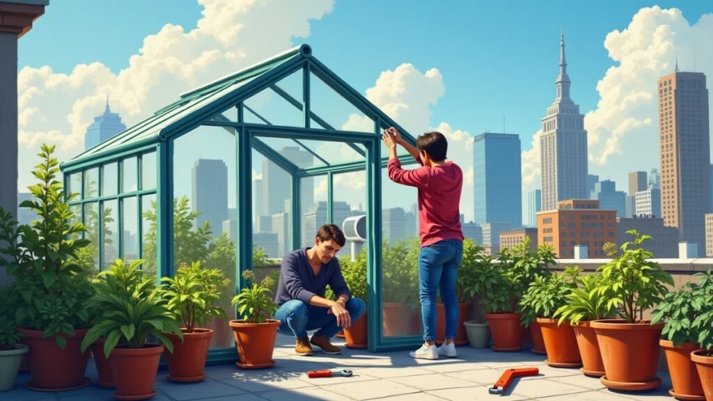 Build This $499 Urban Greenhouse Anywhere — No Yard, No Problem! 2 Build This $499 Urban Greenhouse Anywhere — No Yard, No Problem! (3)