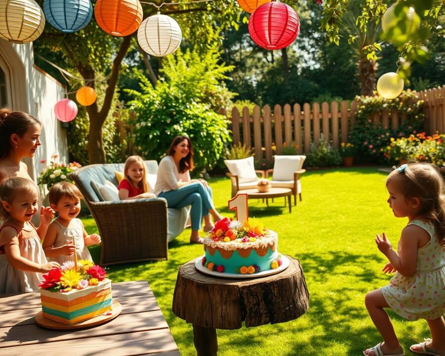 1st birthday garden party