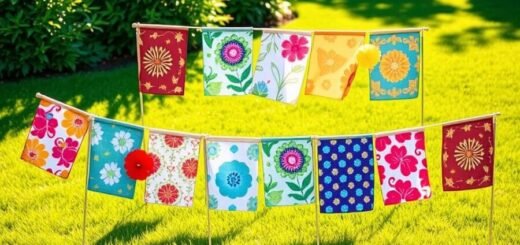 4x8 mini garden flags