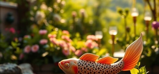 ceramic garden fish