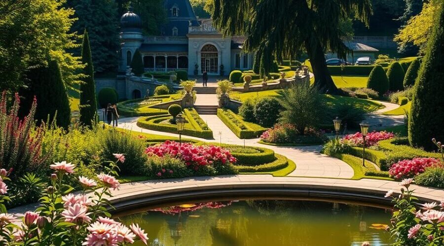 chanticleer pleasure garden