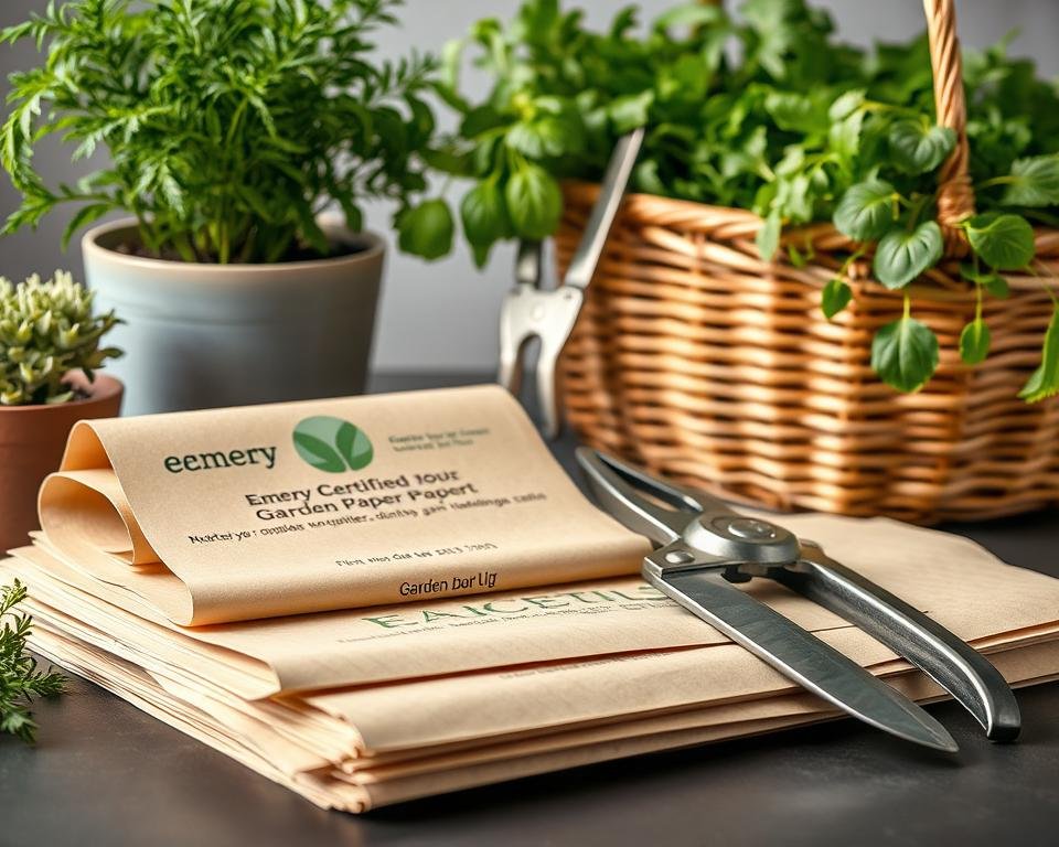 emery certified garden paper