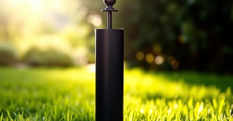 garden flag holder