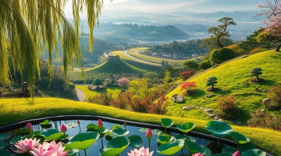 lotus garden upland