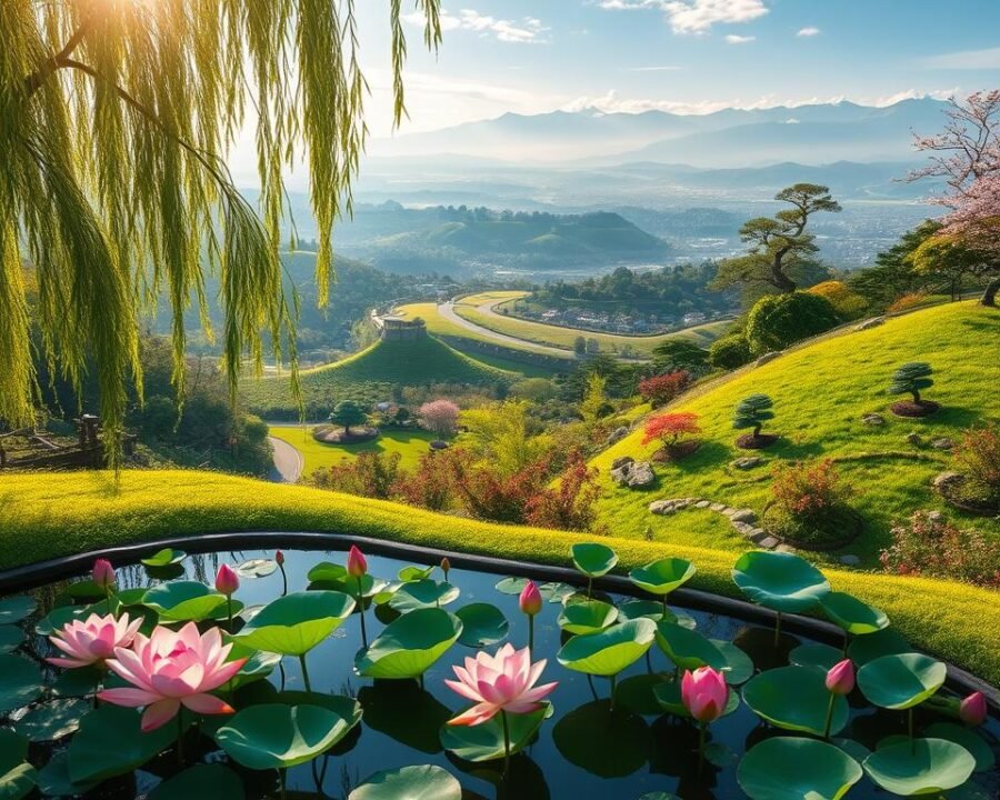 lotus garden upland