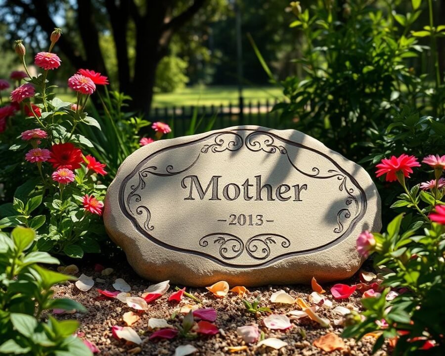 memorial garden stones for mom