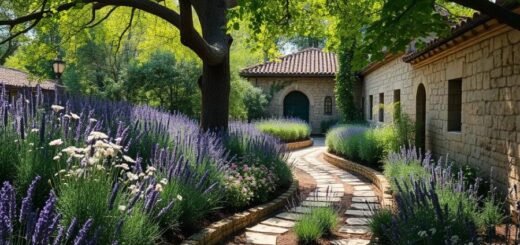 monastery garden krauter and blumen