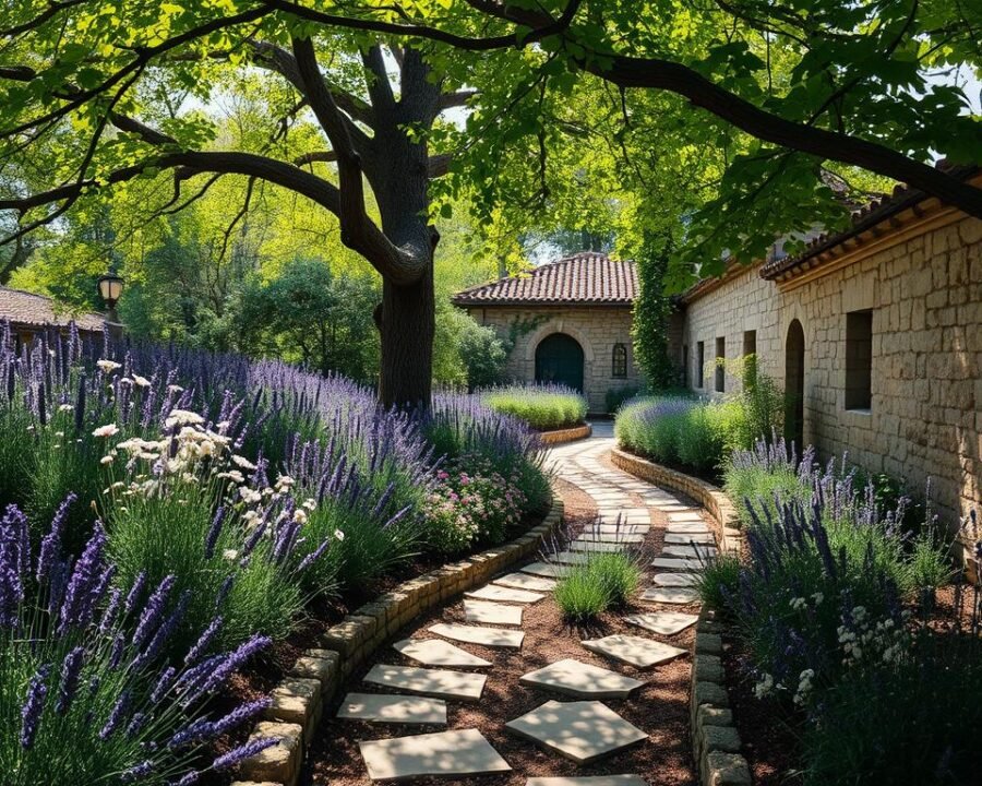 monastery garden krauter and blumen