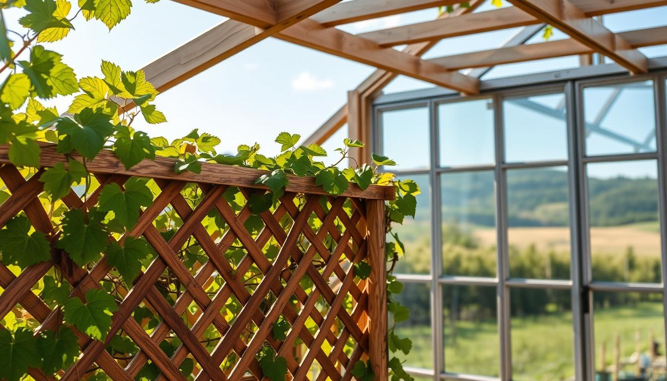 5 DIY Trellis Ideas for Greenhouse Vines