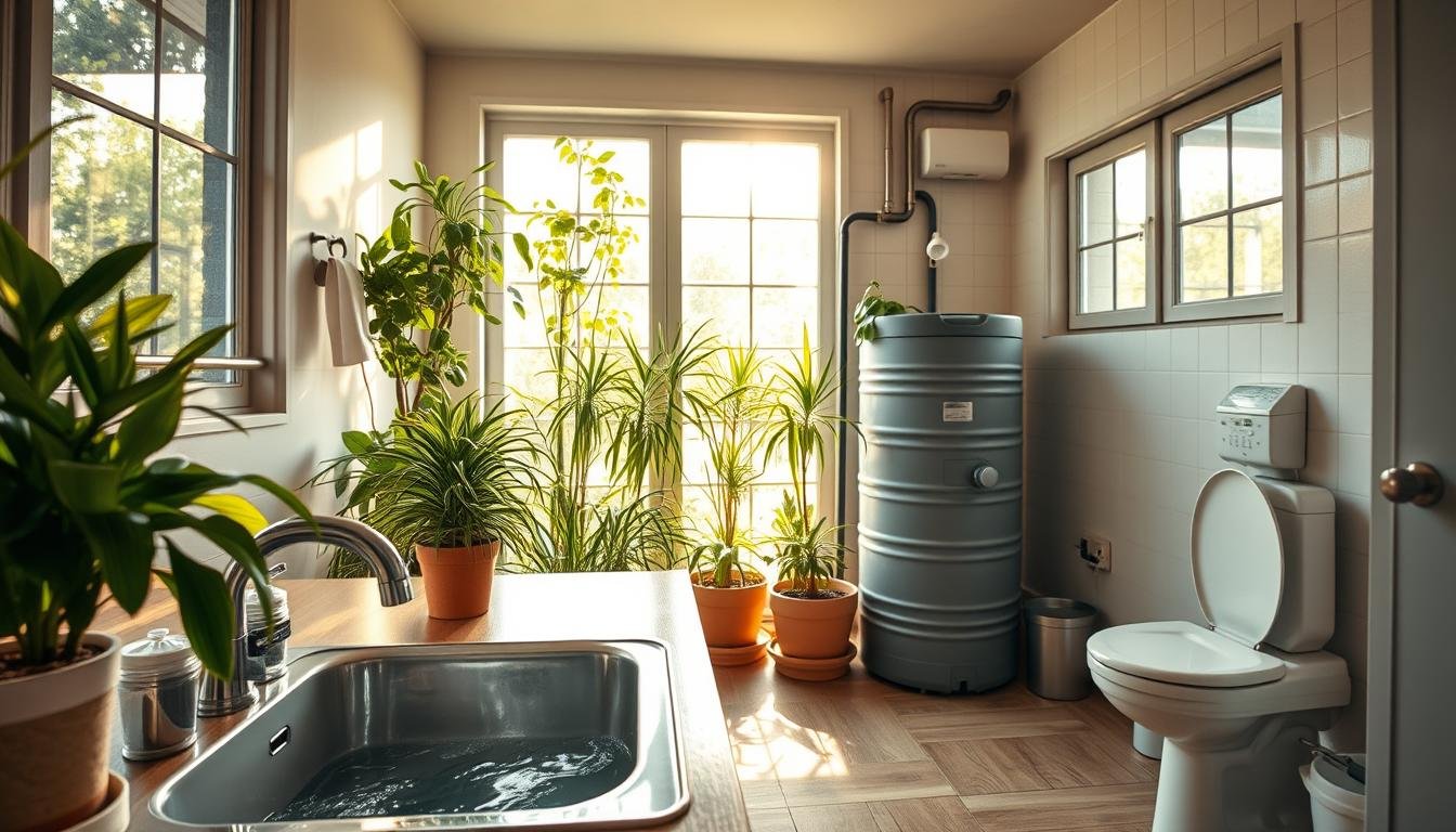 How I Cut My Water Bill in Half with a Simple Greenhouse Rain Barrel ...