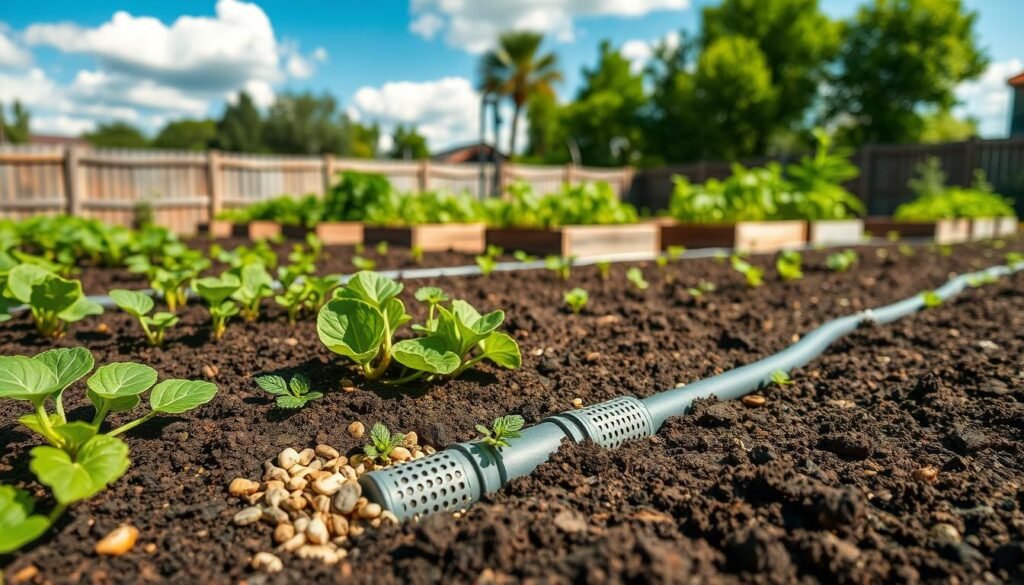 drainage raised bed