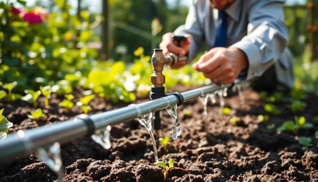 preventing pockets in drip irrigation systems preventing pockets in drip irrigation systems