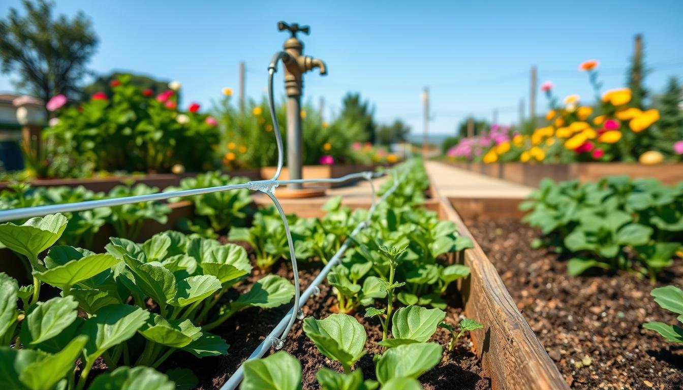 Community Garden Irrigation: Raised Bed Drip from Shared Water Spigot How-To
