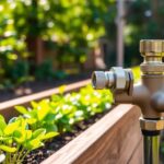 Raised Bed Drip System with Hose Bib Vacuum Breaker Parts List