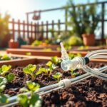 How to Set Up Raised Beds Drip Irrigation with Removable Winter Quick-Connects